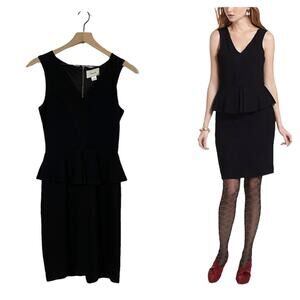 Ganni X Anthropologie Miss Marple Dress - Black -  Medium